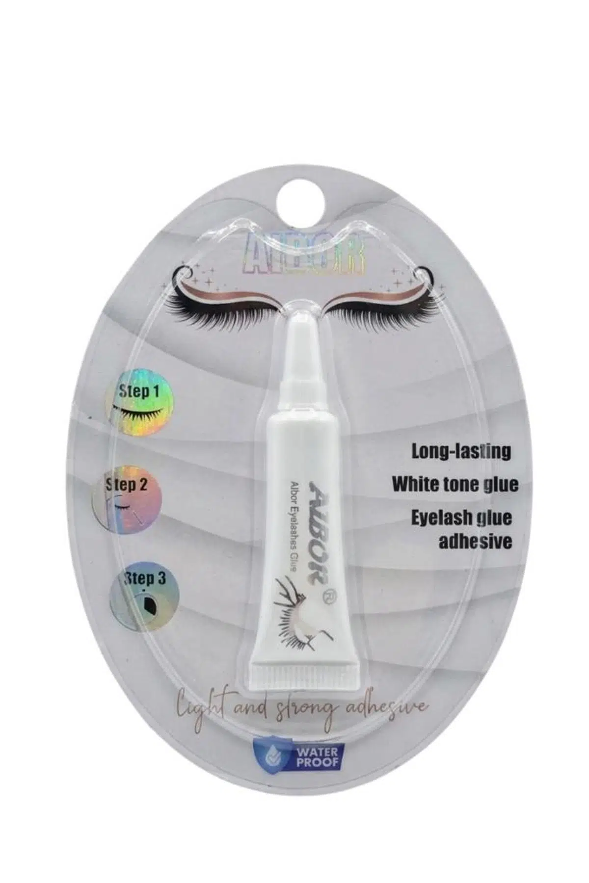 Aibor Su Geçirmez Beyaz Kirpik Yapıştırıcı 4 ml ASU-366C