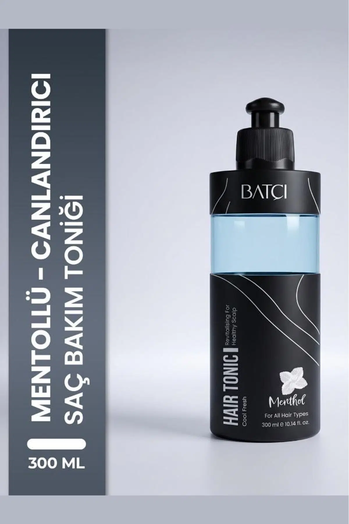 Batçı Cool Fresh Ferahlatıcı ve Canlandırıcı Mentollü Saç Toniği 300 Ml