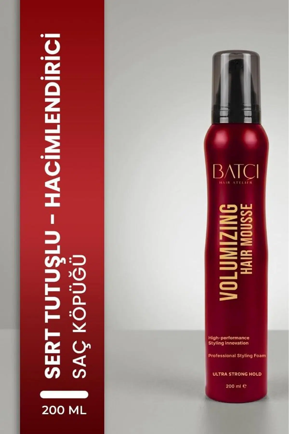 Batçı Esnek Tutuşlu Hacimlendirici ve Bukle Belirginleştirici Saç Köpüğü 200 ml