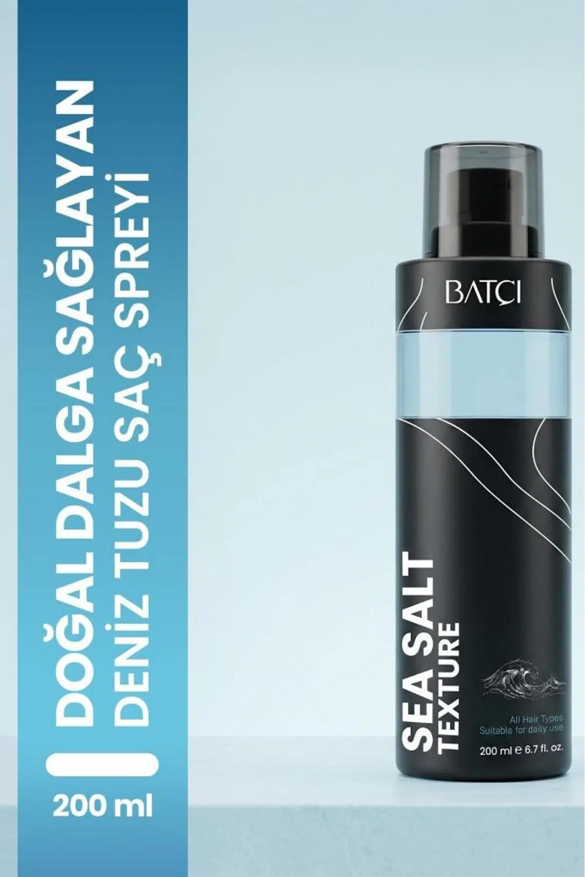 Batçı Hacim ve Dolgunluk Veren Deniz Tuzu Saç Spreyi 200 ml
