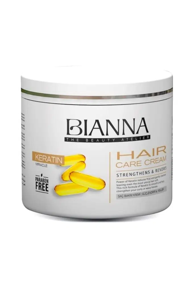 Bianna Saç Bakım Kremi 500 Ml Keratin Miracle (Parabensiz)