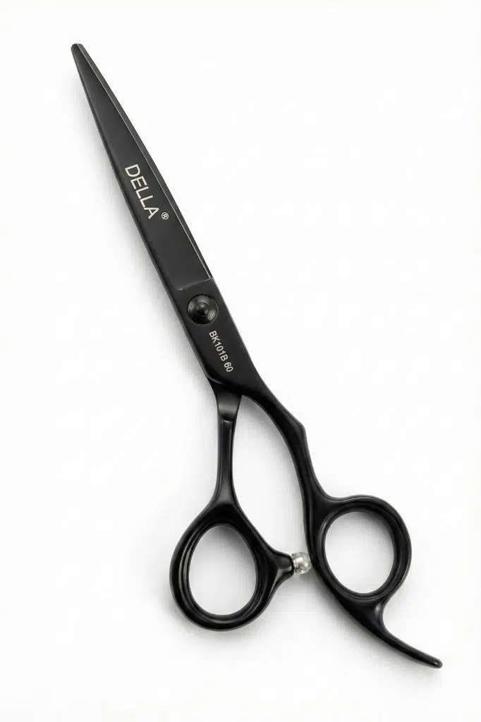 Della Orijinal Profesyonel 440C Saç Kesim Düz Makas Renkli Seri 6 Numara BK101B 60