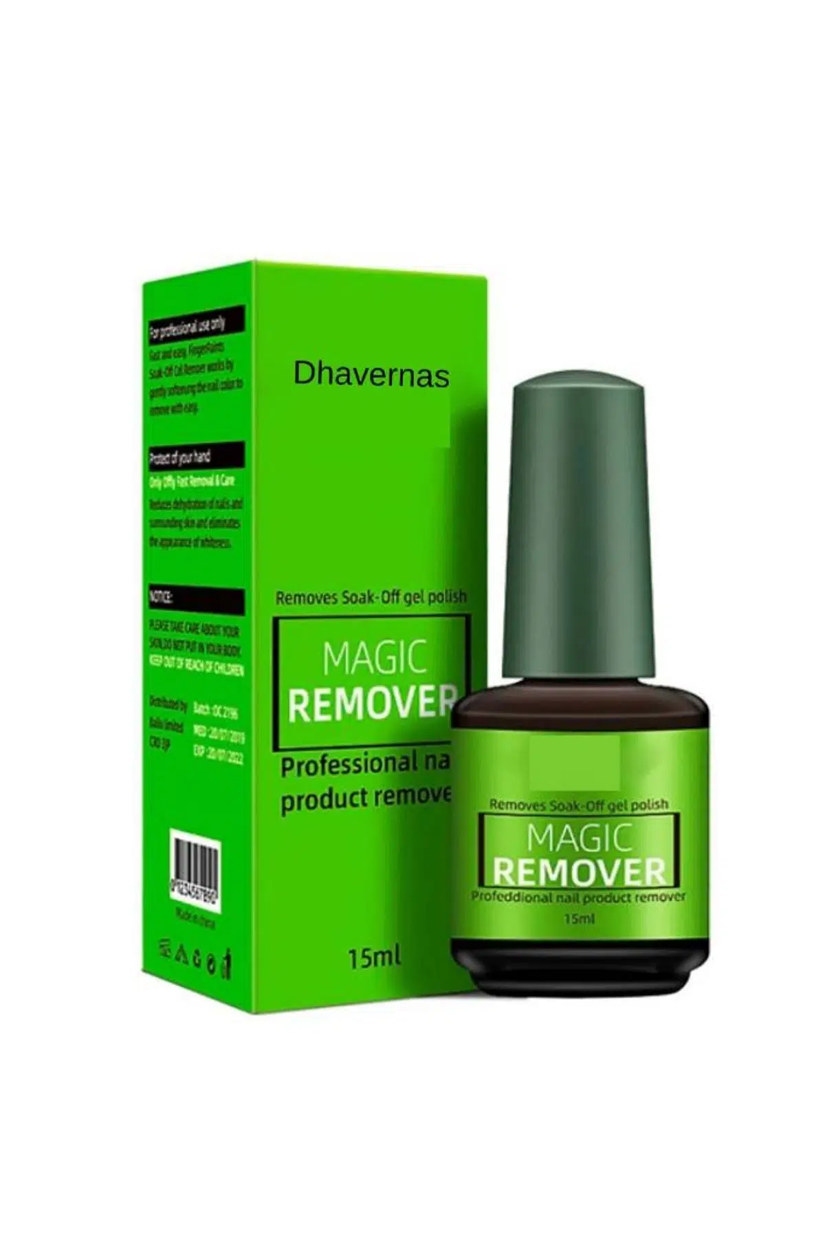 Dhavernas Magic Remover Jel Çıkarıcı 15 Ml 299