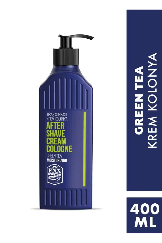 FNX After Shave Tıraş Sonrası Krem Kolonya 400 Ml Yeşil Çay Yeşil