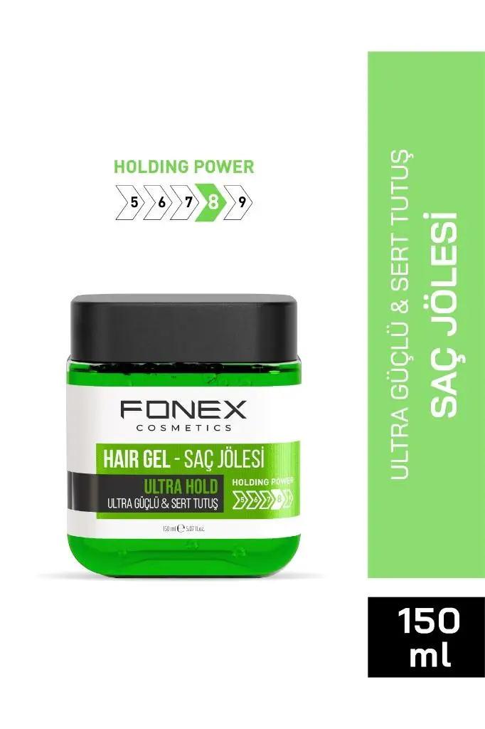 Fonex Ultra Güçlü & Sert Tutuş Jöle 150 Ml Yeşil