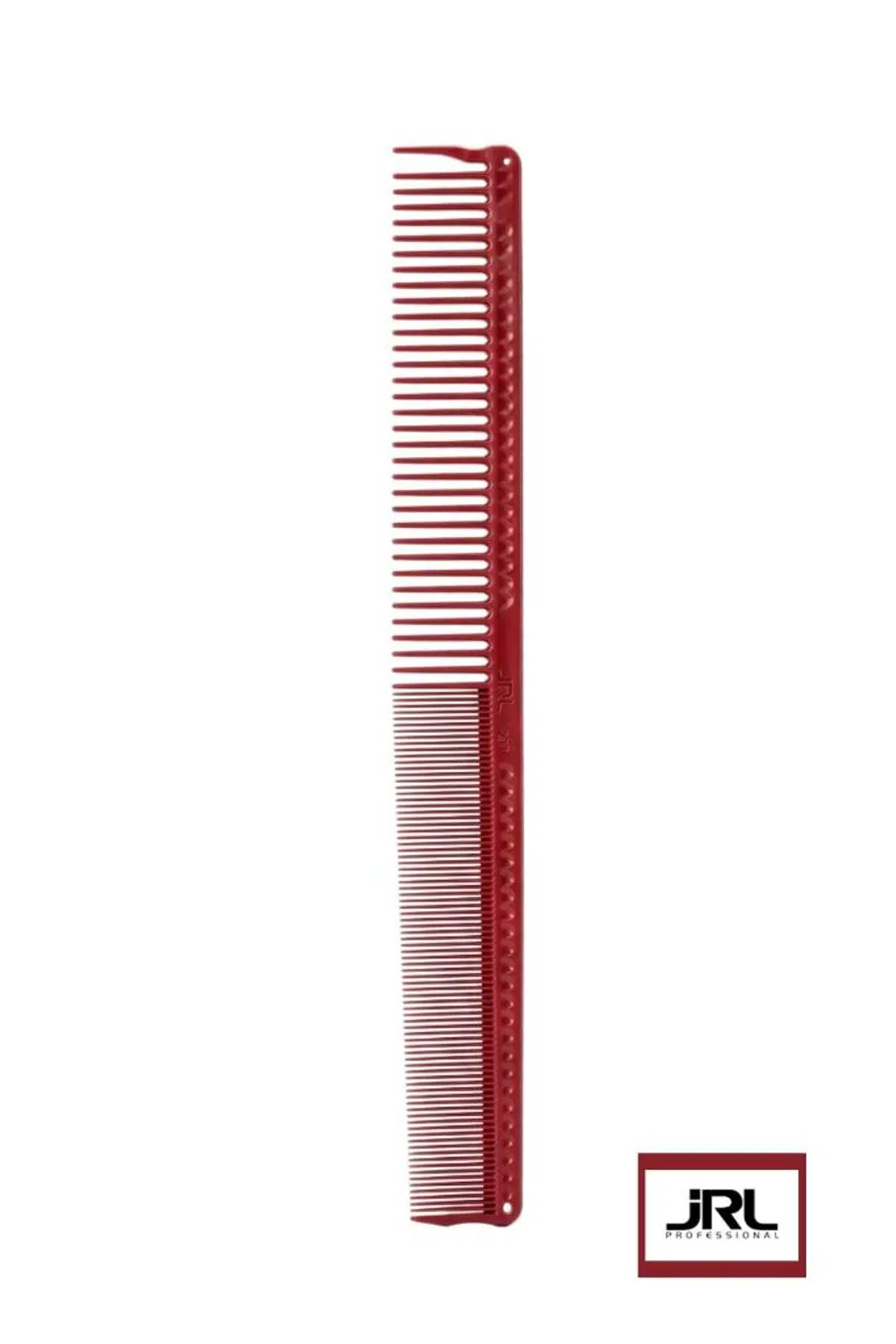 JRL J307 23.6 cm Antistatik Seramik Teknoloji Profesyonel Uzun Kesim Tarağı Kırmızı