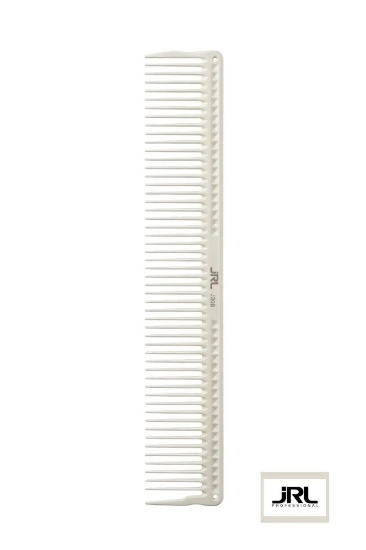 JRL J309 22.3 cm Antistatik Profesyonel Kesim Tarağı Beyaz