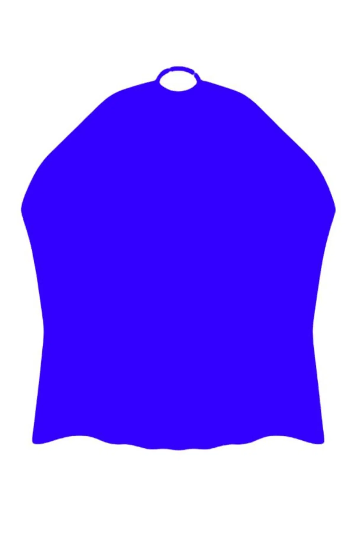 Lüx Penuar Berber Önlüğü Dijital Baskı 120x160 cm Model: Mavi