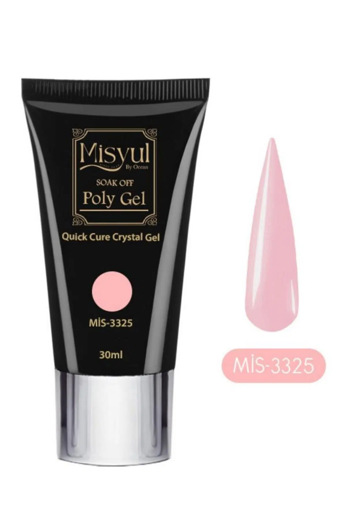 Misyul Hızlı Tırnak Uzatma Protez Tırnak Poly Jel 30 ml 25