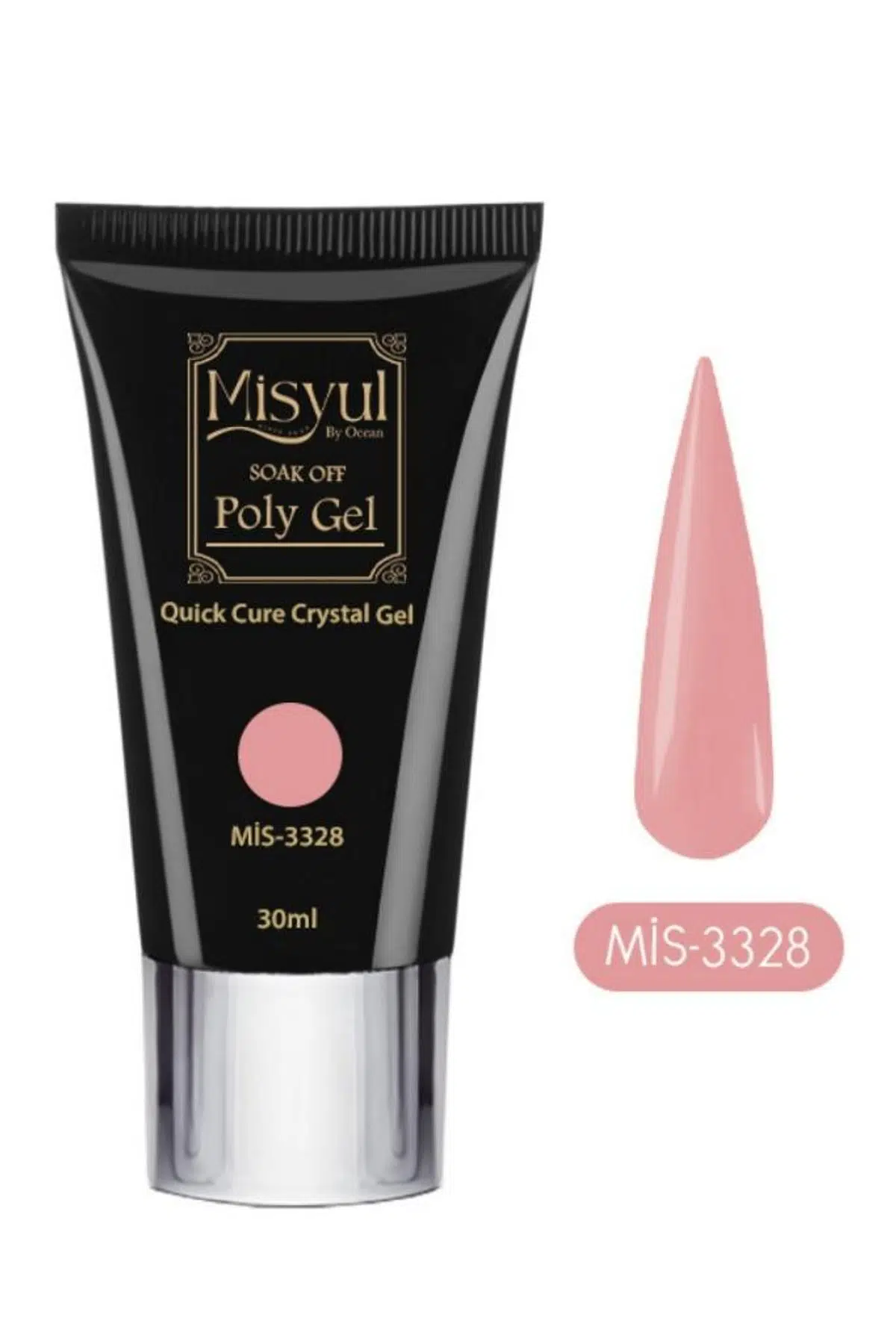 Misyul Hızlı Tırnak Uzatma Protez Tırnak Poly Jel 30 ml 28