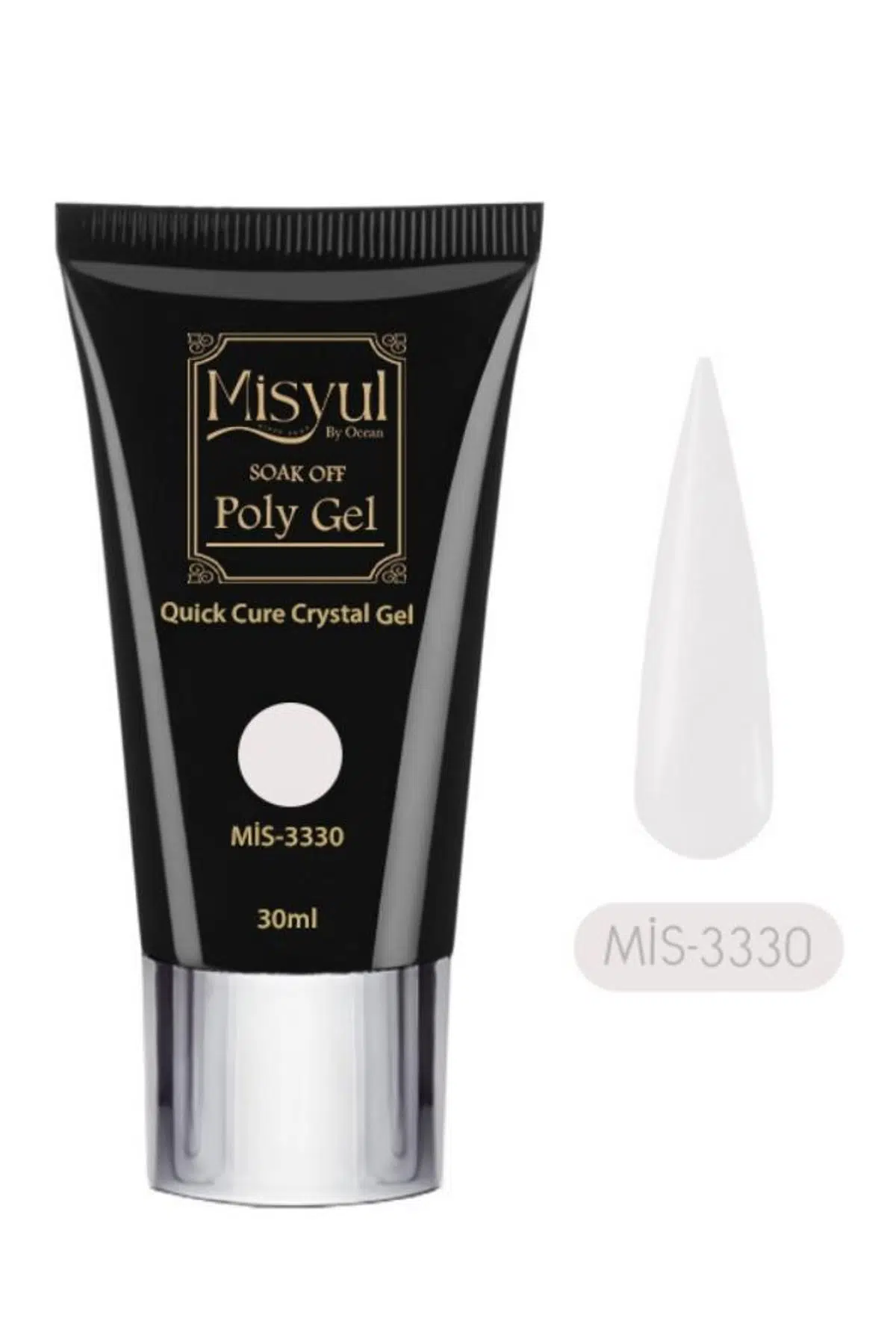 Misyul Hızlı Tırnak Uzatma Protez Tırnak Poly Jel 30 ml 30