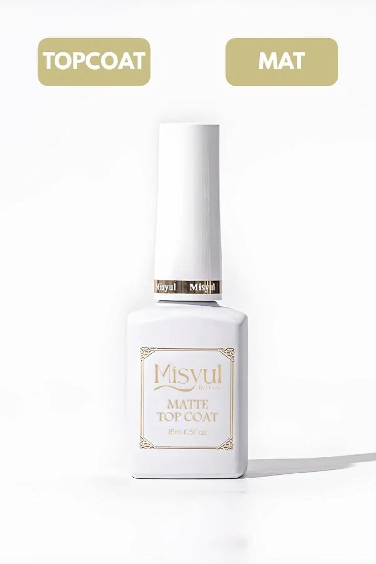 Misyul Matte Top Coat Son Kat 15 ml