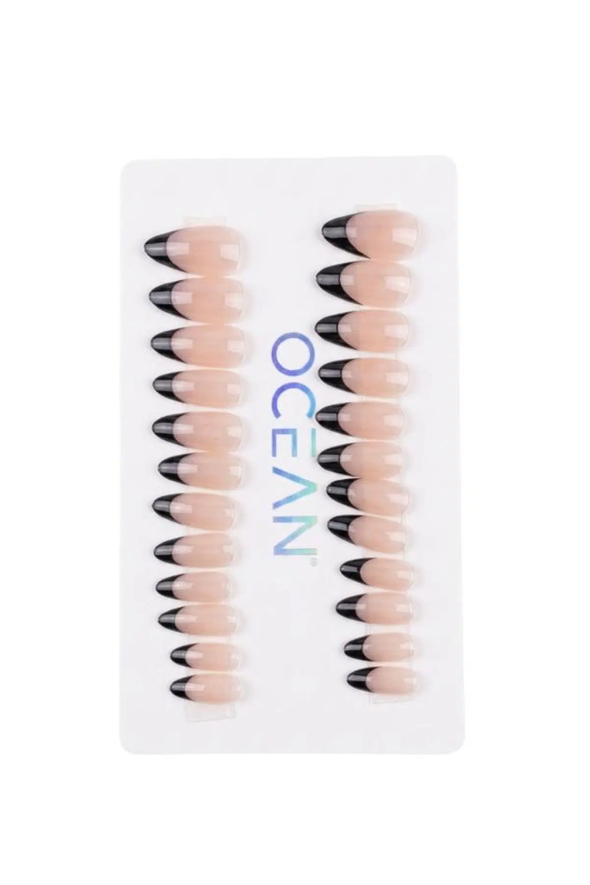 Ocean Profesyonel Takma Tırnak Seti Black French EBAY-207