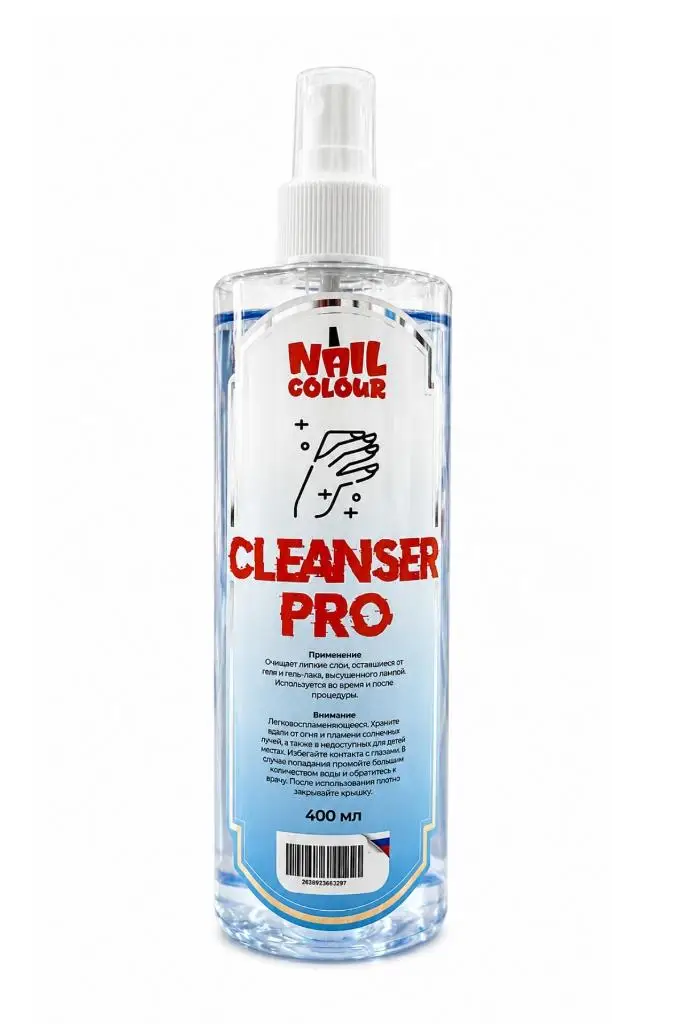 Ocean Nail Colour Protez Tırnak Jel Kat Temizleme Cleanser 400 ml