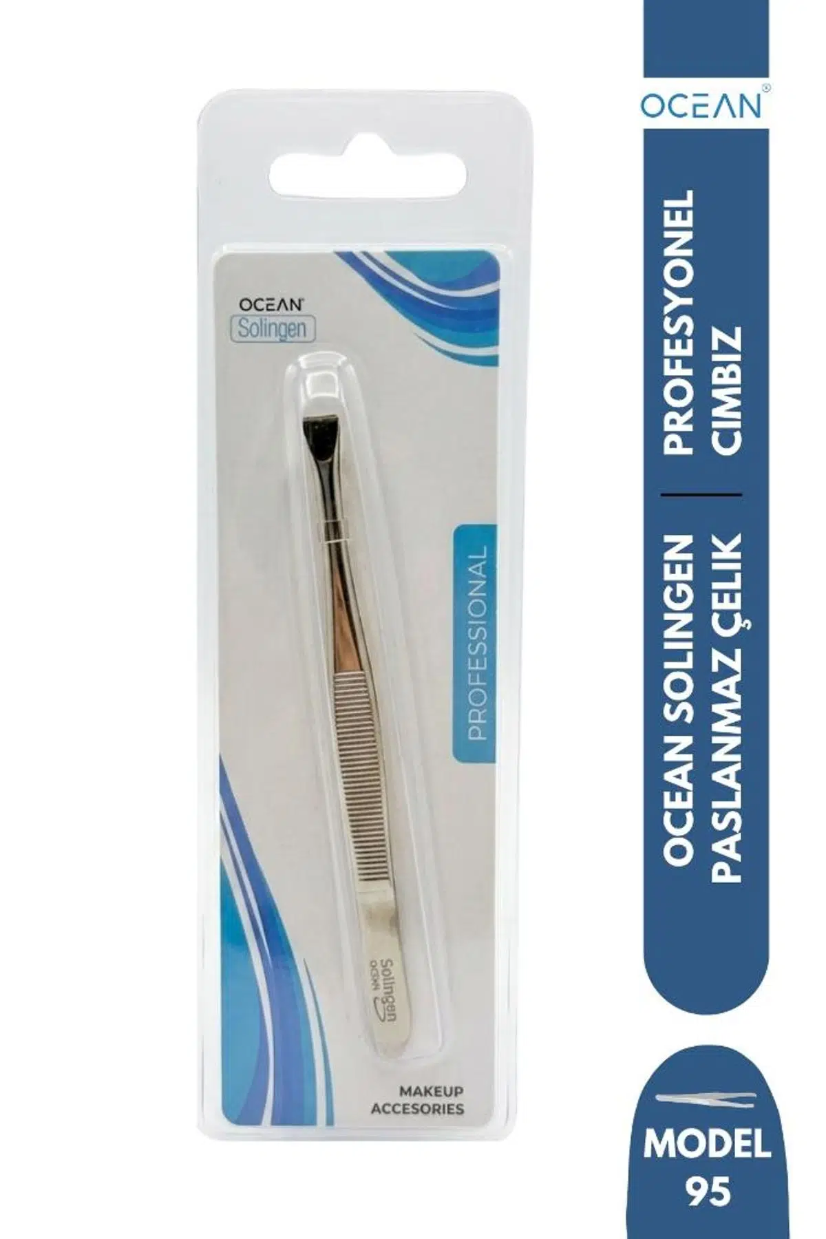 Ocean Solingen Cımbız Gold-Gümüş Klasik Tip Düz Ağız ASU-95