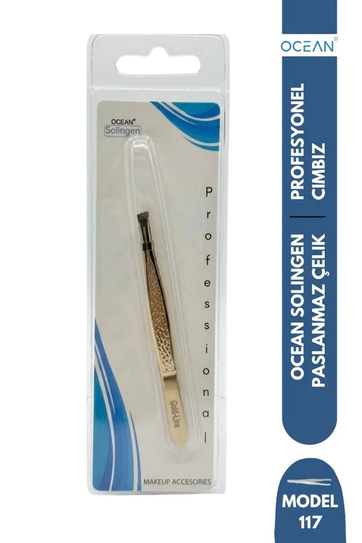 Ocean Solingen Cımbız İşlemeli Düz Ağız Küçük Boy ASU-117