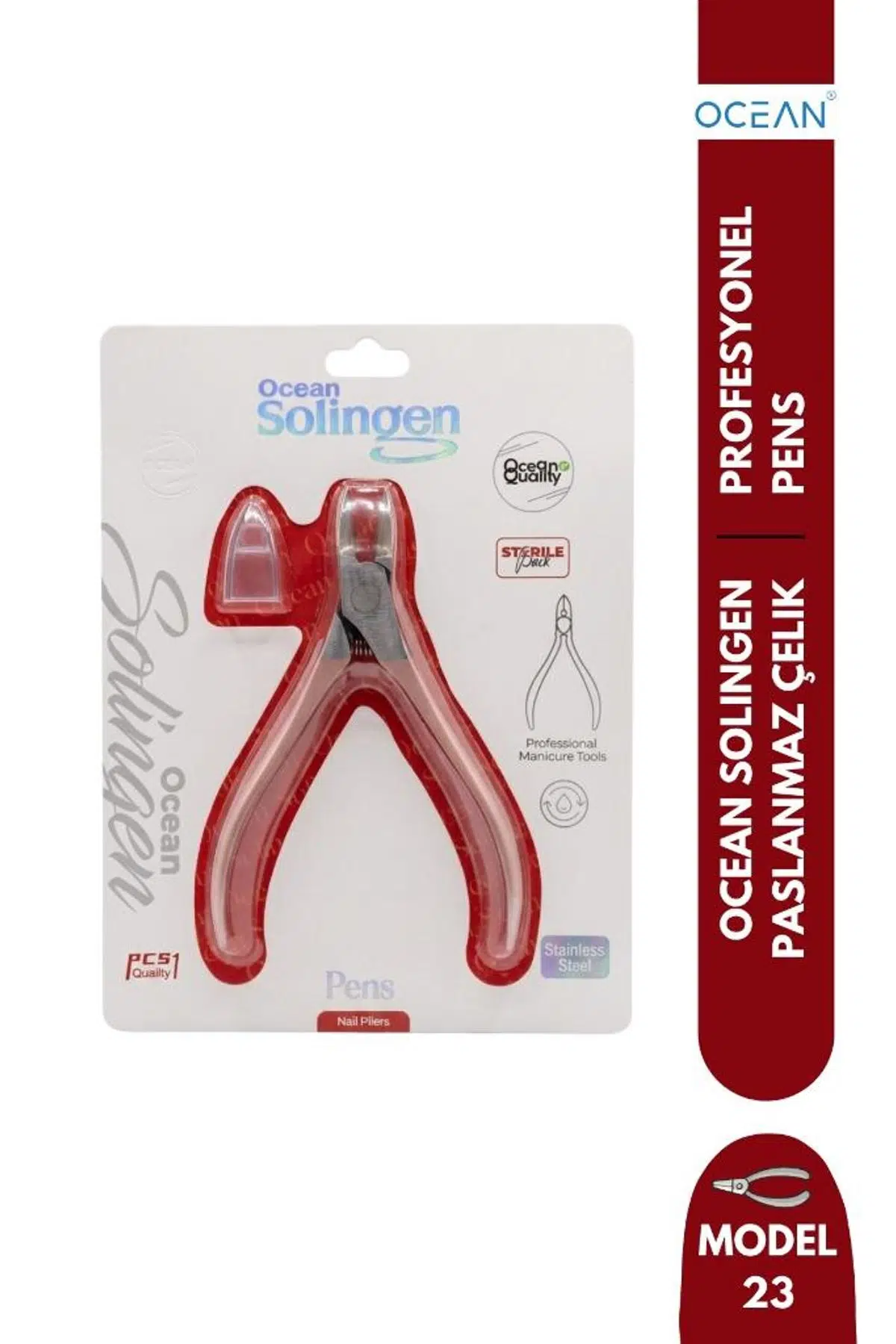 Ocean Solingen Tırnak Pensi Rose Saplı ASU-23