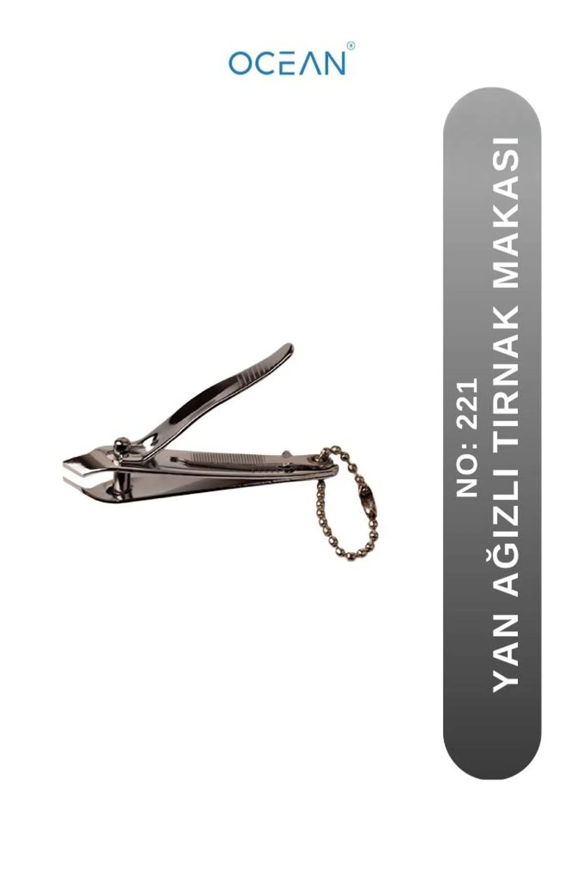 Ocean Yan Tırnak Makası Metal ASU-221
