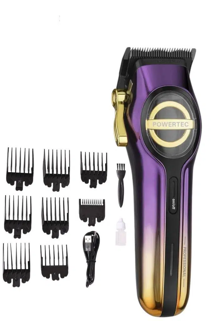 Powertec TR-7000 Profesyonel Usb Type-C Şarj Girişli Saç Sakal Tıraş Makinesi