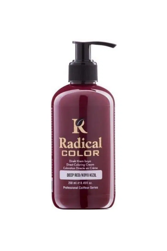 Radical Color Su Bazlı Saç Boyası 250 Ml Koyu Kızıl