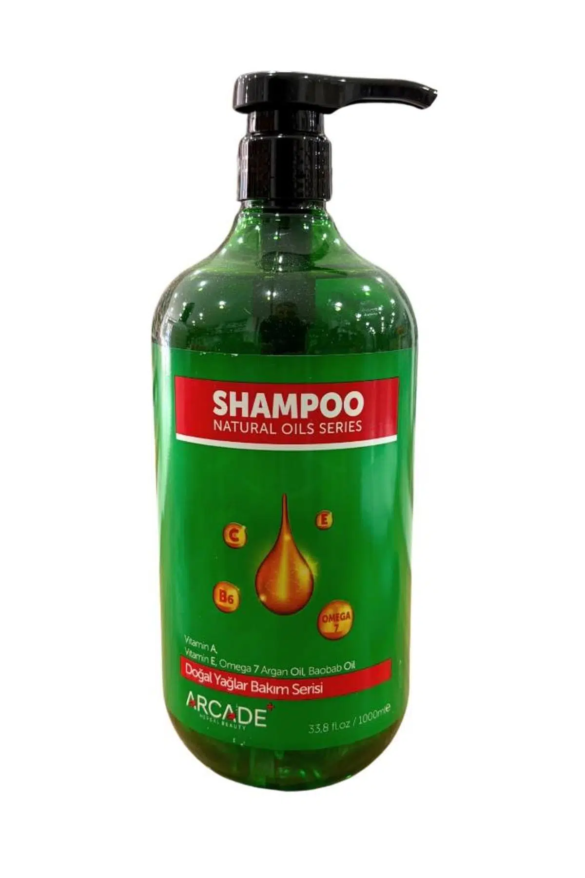 Arcade Doğal Yağlar Bakım Serisi Şampuan 1000 Ml