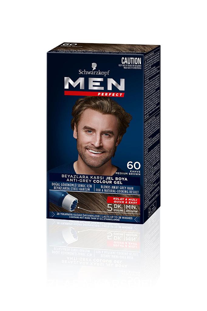 Schwarzkopf Men Perfect Erkek Saç Boyası 60 - Kahve