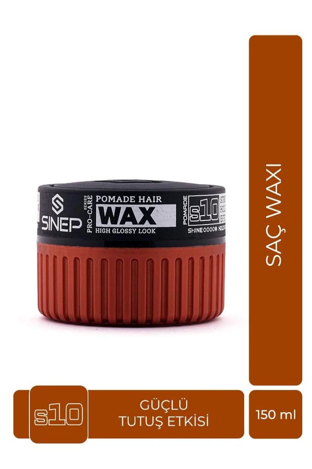 Sinep Pro-Care Serisi Wax 150 Ml S10 Yüksek Tutuş Çok Parlak Odunsu Kokulu