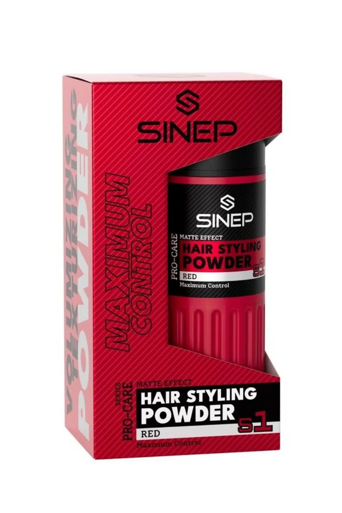 Sinep Toz Wax No:1 Strong Hold Kırmızı Red Maksimum Kontrol & Mat Görünüm 20 Gr
