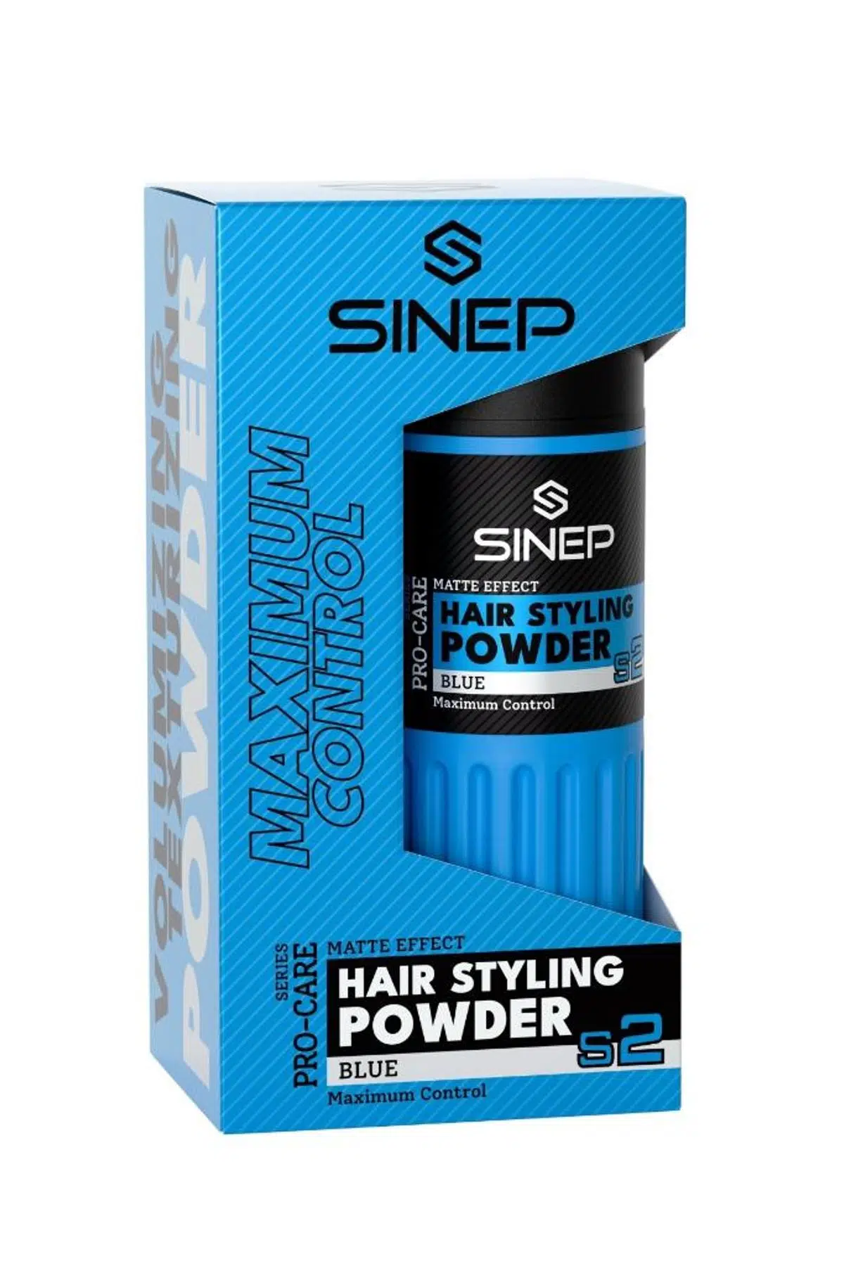 Sinep Toz Wax No:2 Extra Hold Mavi Blue Profesyonel Şekillendirme & Güçlü Tutuş 20 Gr