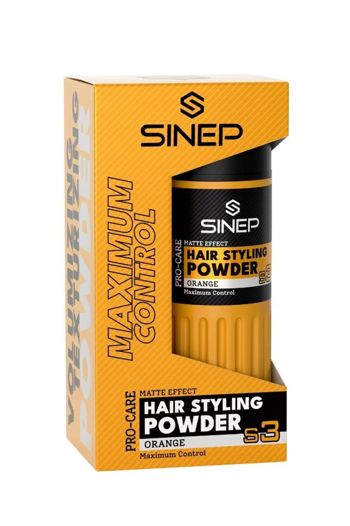 Sinep Toz Wax No:3 Natural Hold Turuncu Orange Dinamik Tutuş & Mat Etki 20 Gr
