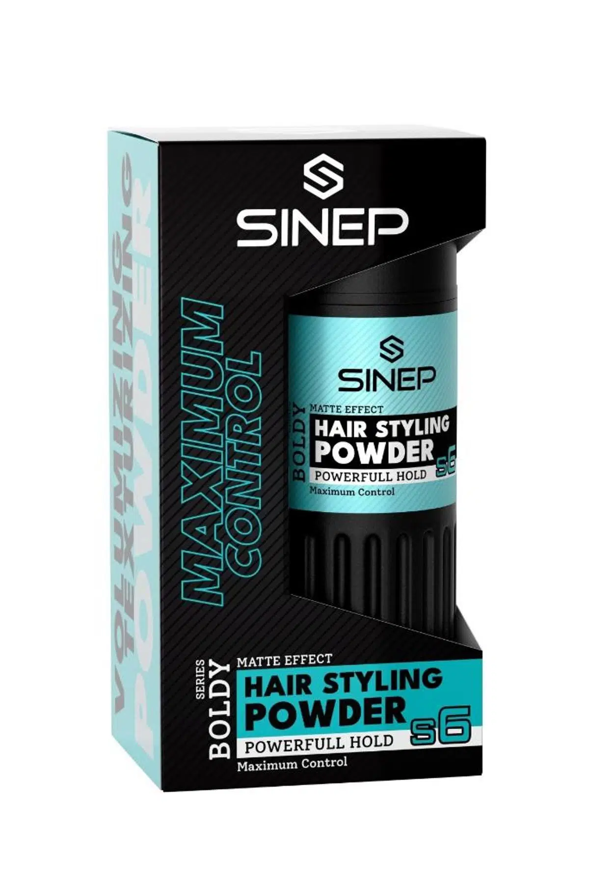 Sinep Toz Wax No:6 Powerful Hold Turkuaz Ekstra Güçlü Tutuş & Cesur Tarzlar 20 Gr