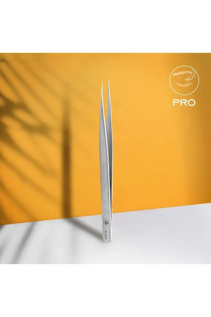 STALEKS Expert 41 Type 10 Profesyonel Kirpik Cımbızı (Düz) TE-41/10