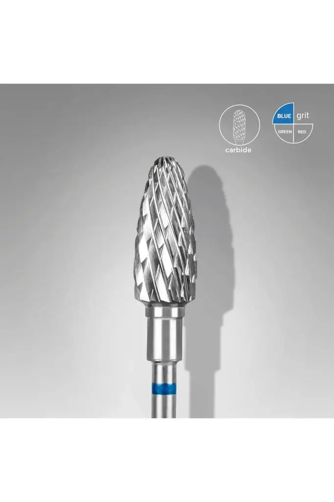 STALEKS Sert Alaşım Mısır Freze, Mavi, Çap 6 Mm / Çalışma Kısmı 14 Mm FT90B060/14
