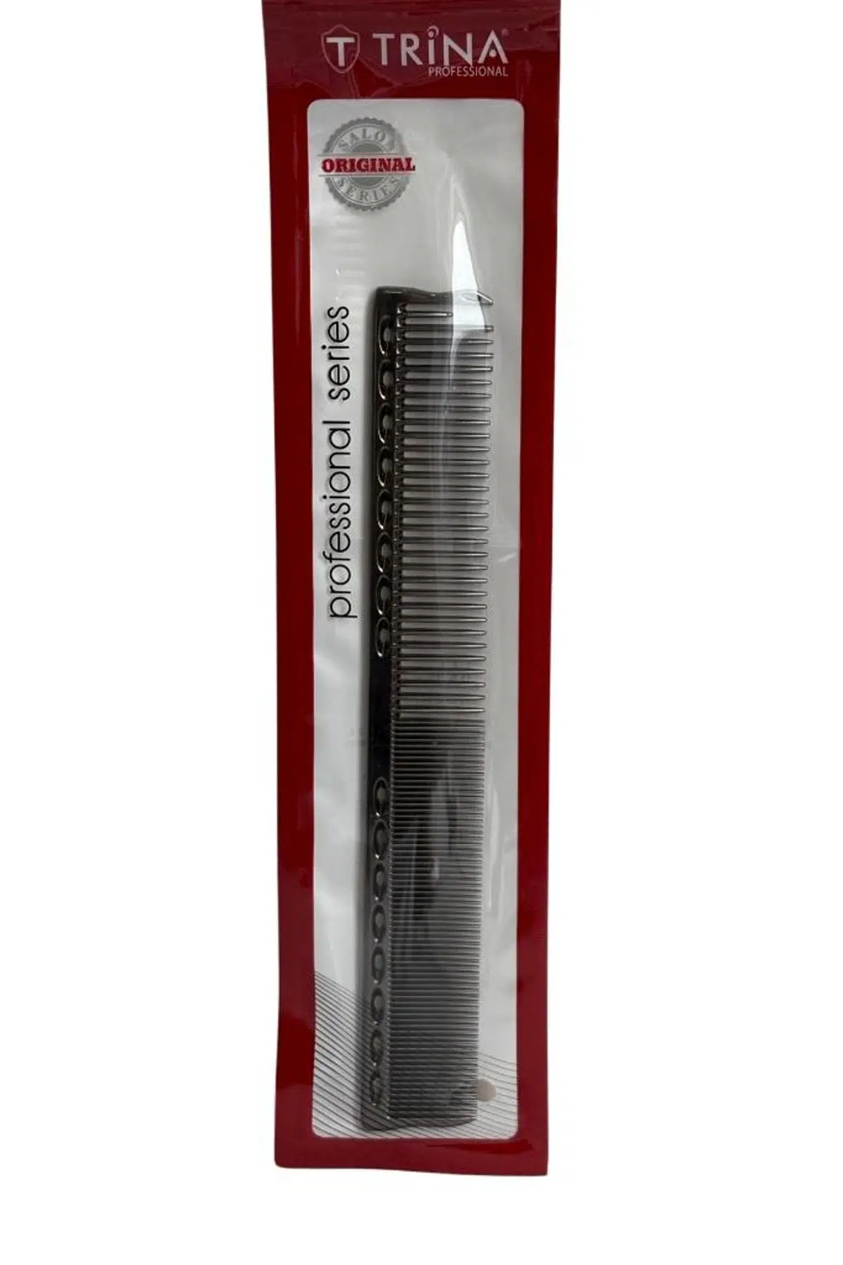 Trina Alüminyum Saç Tarağı Premium 19,5 cm Antrasit Renk