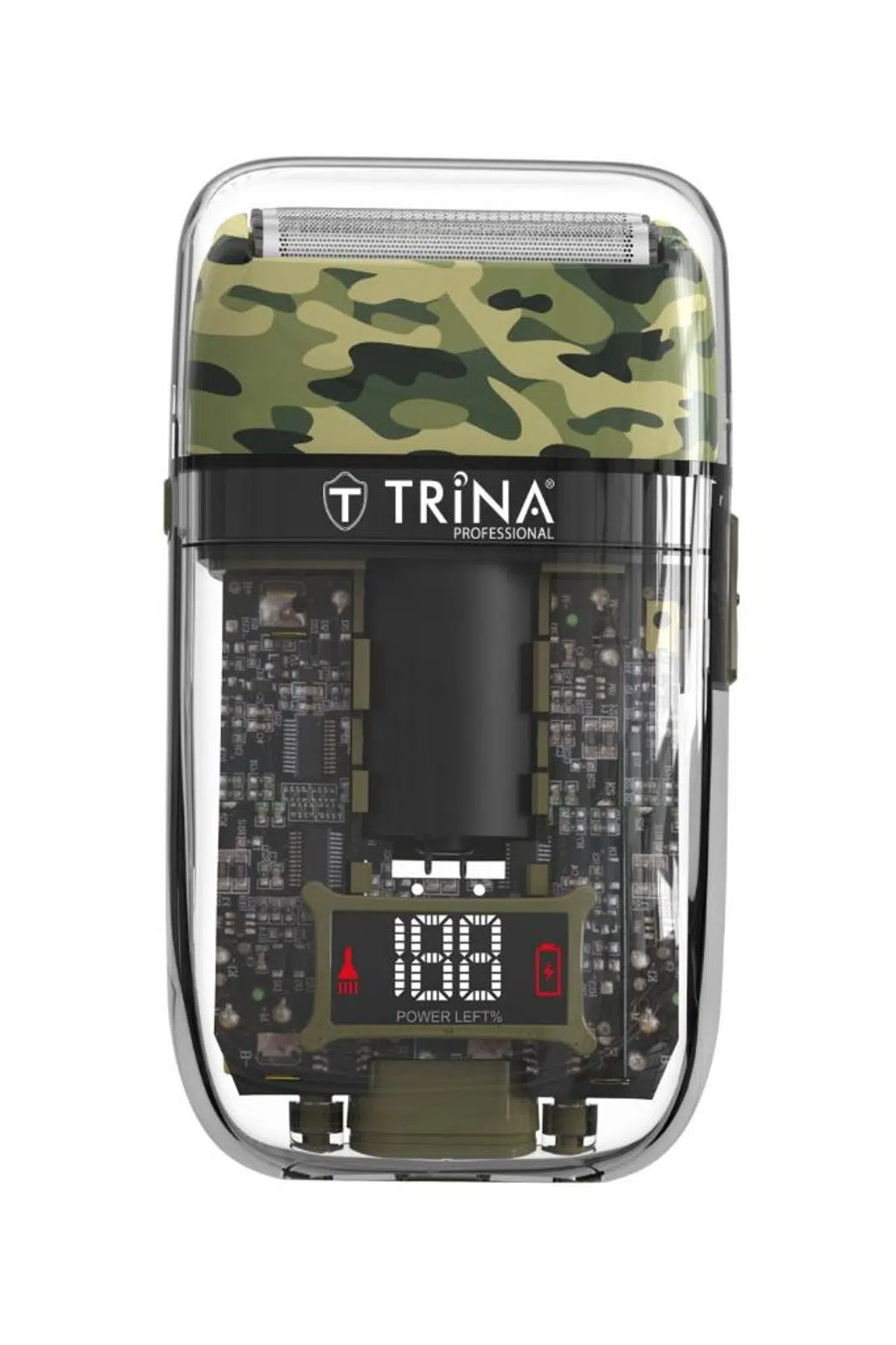 Trina Saç ve Sakal Makinesi Kamuflaj Desenli
