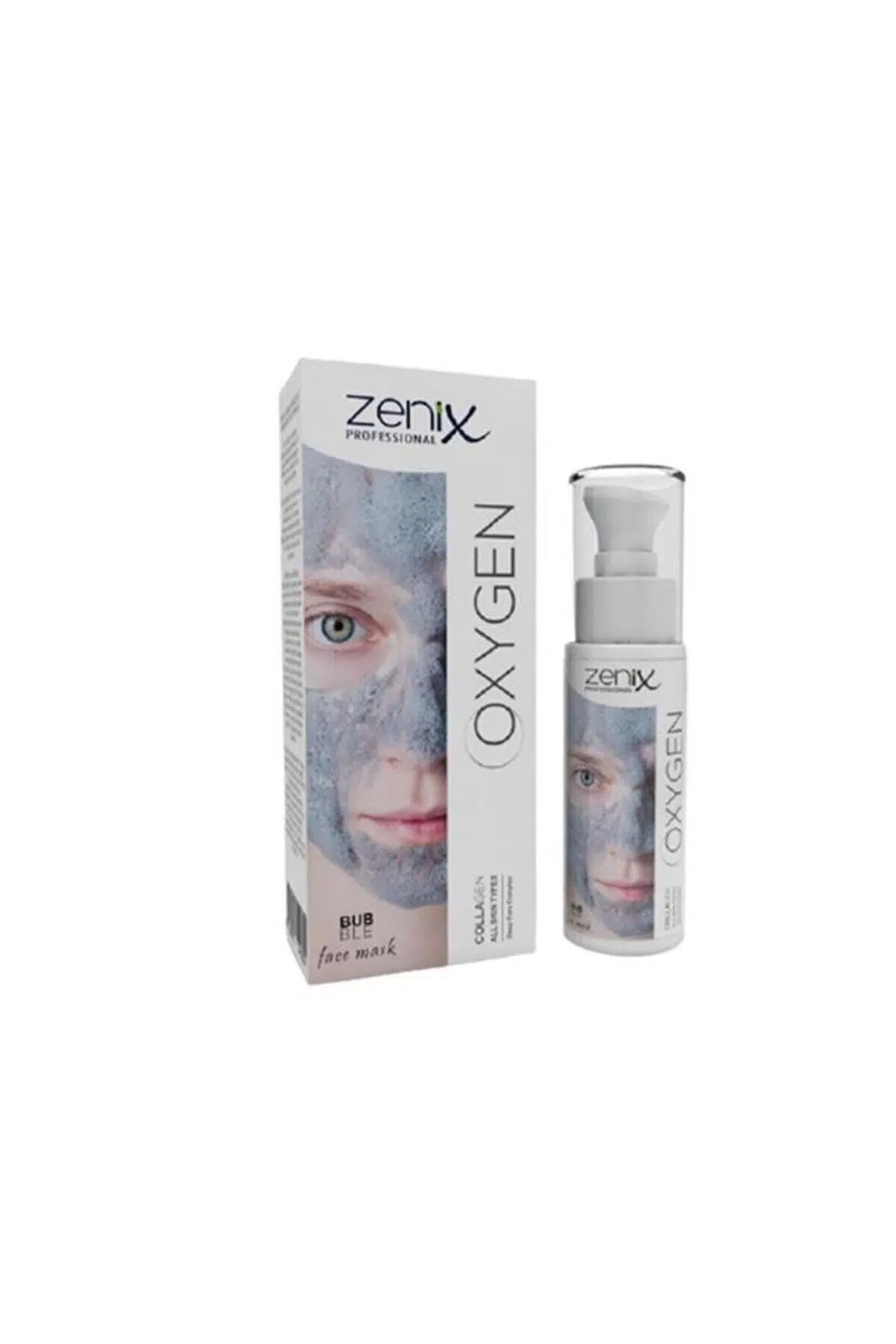 Zenix Oxygen Collagen Köpüren Yüz Maskesi 70 Ml Tüm Cilt Tipleri İçin